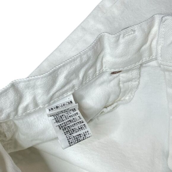 Moussy Vintage Wide Straight Jeans White Size 29 - Picture 7 of 9